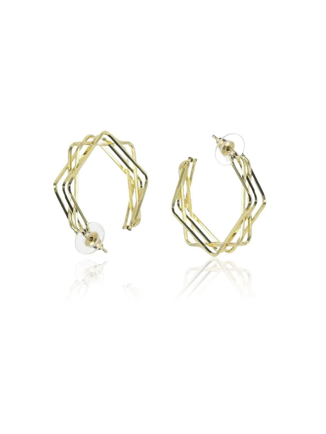 Square Hoop Earrings