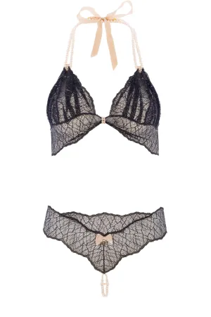 Sydney Double Pearls Thong Set