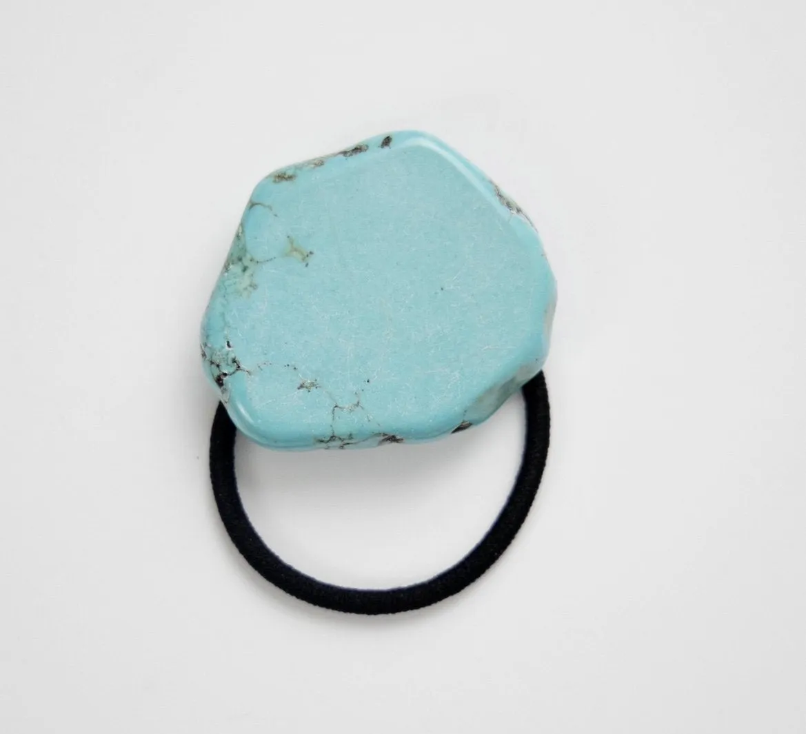 Turquoise Stone Ponytail
