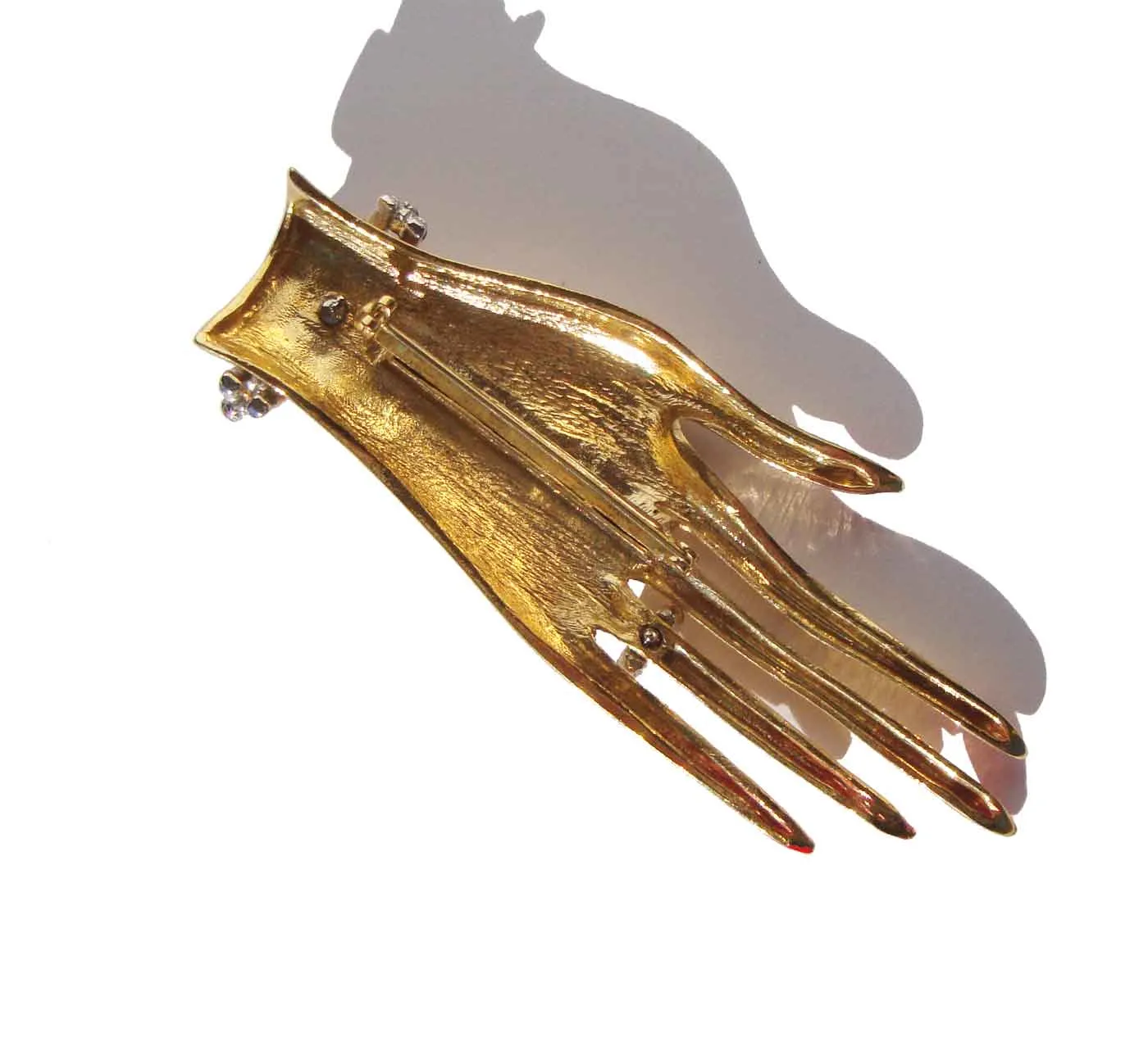 Vintage 80s Butler & Wilson Hand Brooch – Book Piece