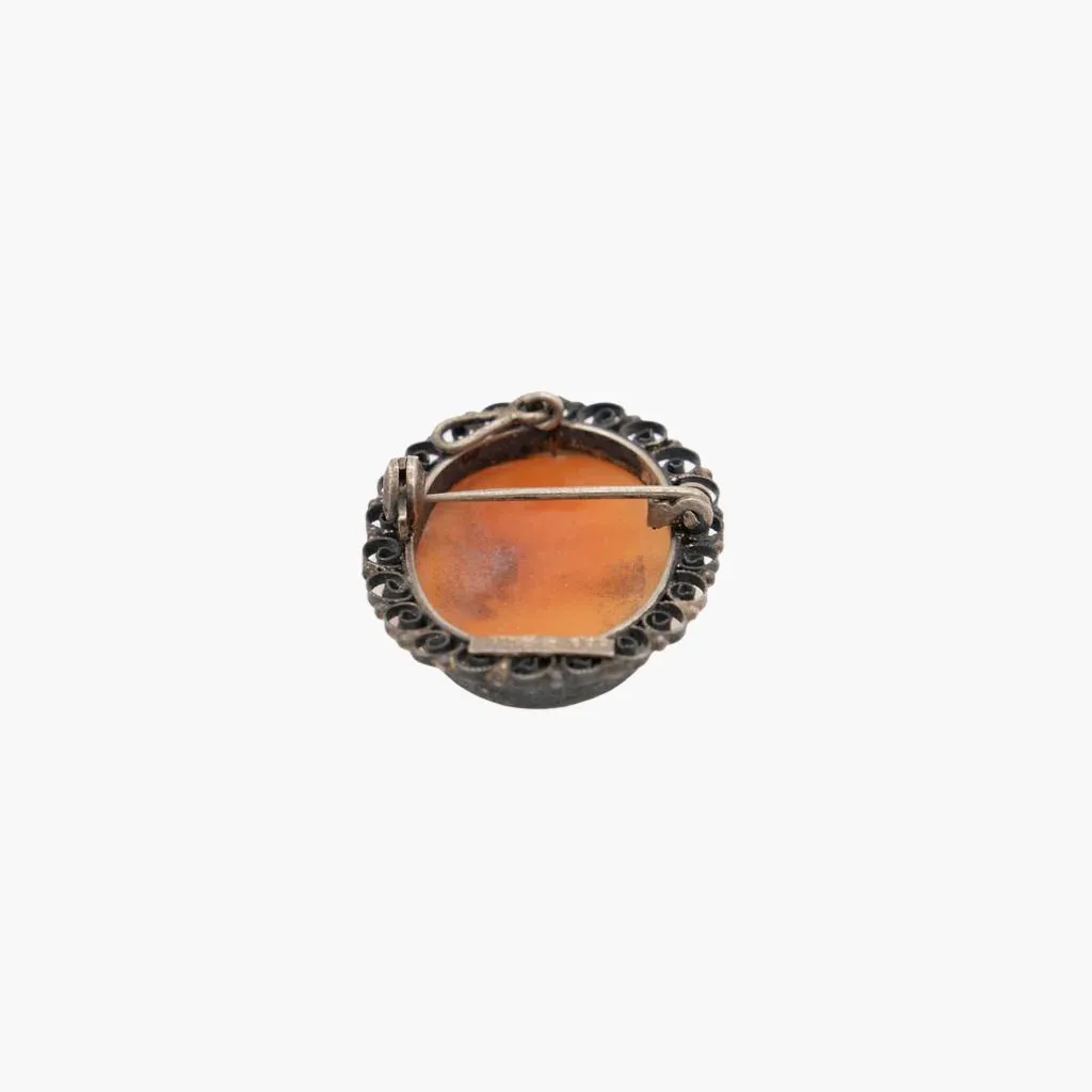 Vintage Camexco and Co Cameo Pendant or Pin