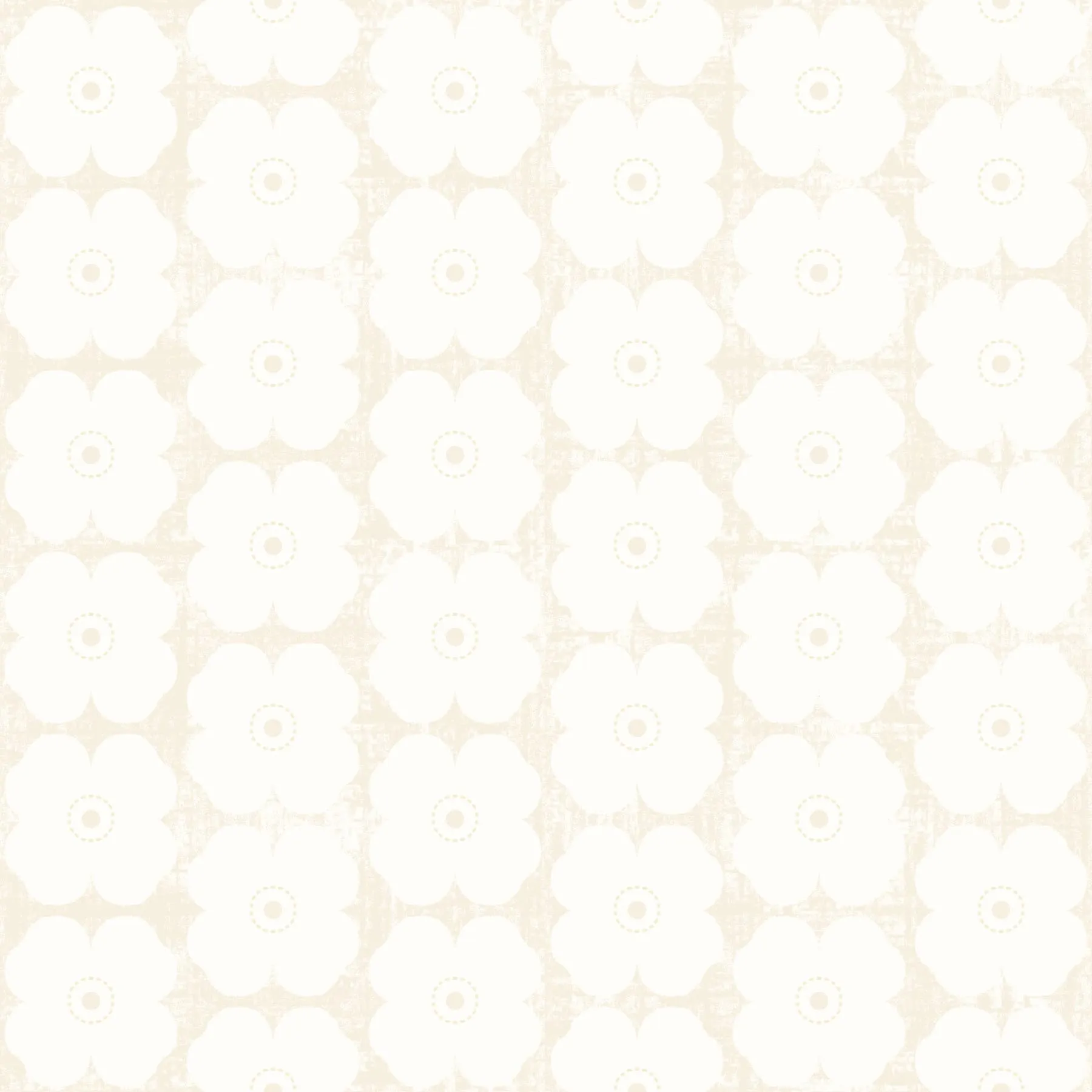 Windflower | Geo Flower - Cream by Maywood Studio | MAS10645-E