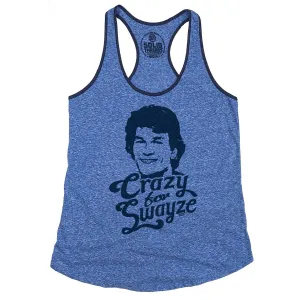 Women's Crazy For Swayze Ringer Tank Top | Supports World Health